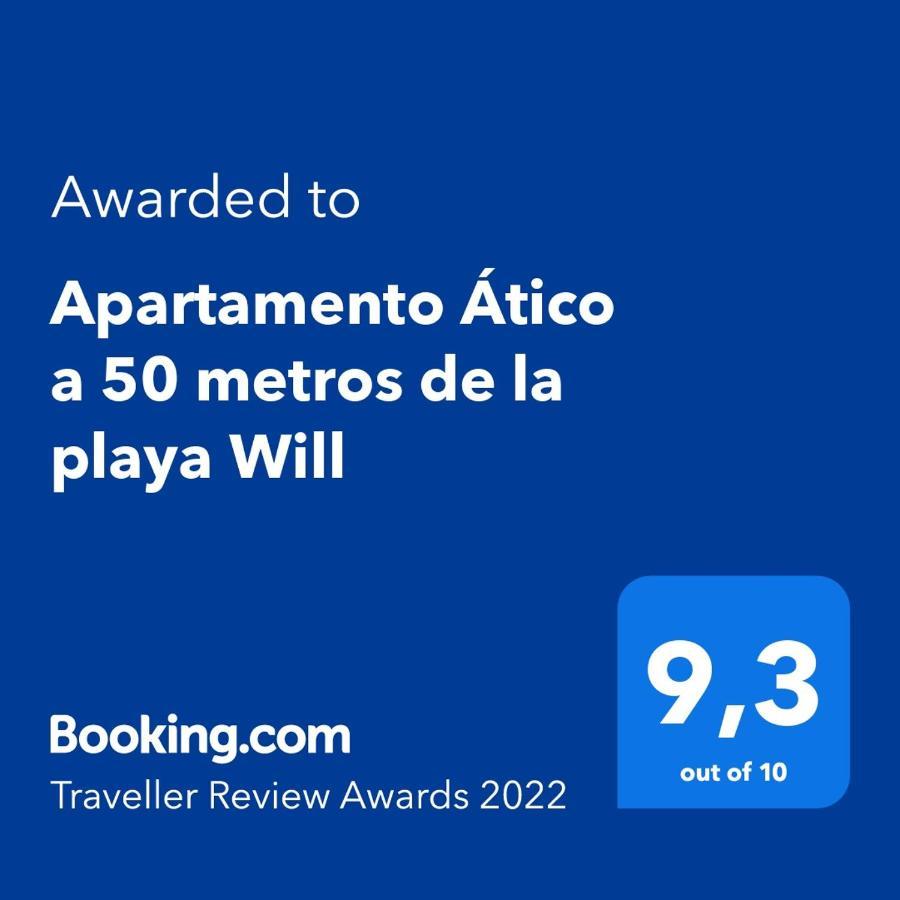 Apartamento Atico A 50 Metros De La Playa Will Apartment รินกอนเดลาวิกตอเรีย ภายนอก รูปภาพ